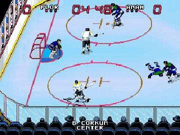 Wayne Gretzky and the NHLPA All-Stars (USA, Europe) screen shot game playing